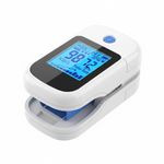 Fingertip pulse oximeter, view 2